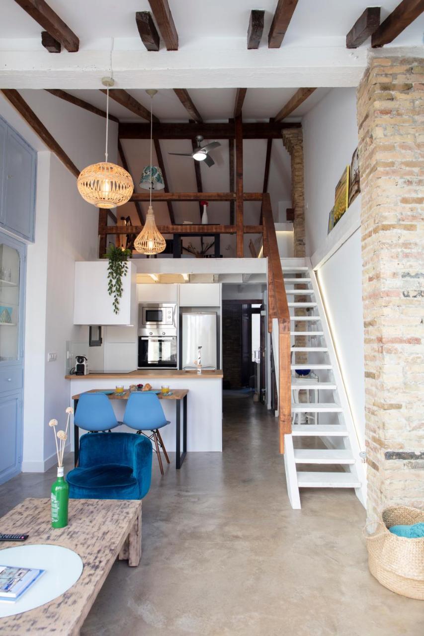 Florit Flats - Charming Apartment With Interior Terrace In Cabanyal Near The Beach Valência Exterior foto