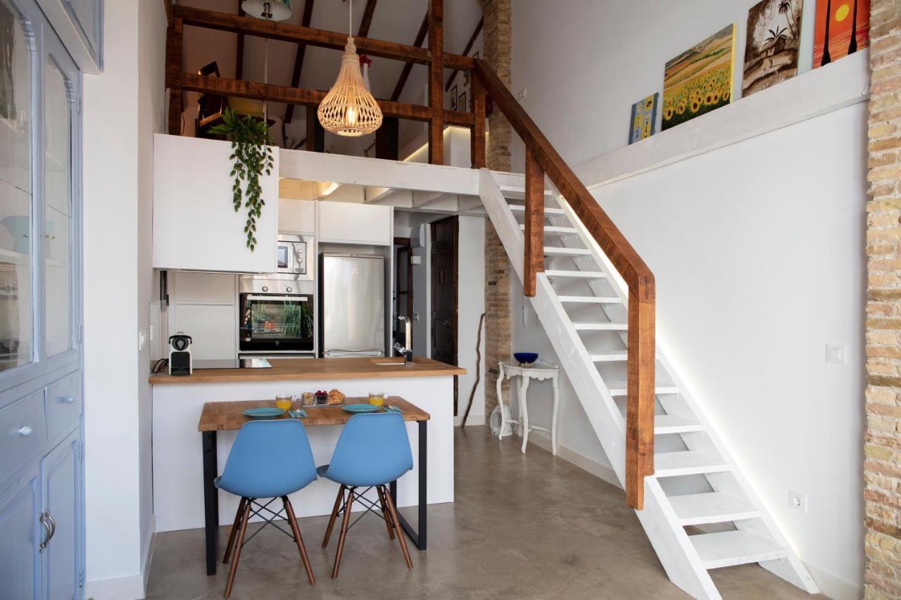 Florit Flats - Charming Apartment With Interior Terrace In Cabanyal Near The Beach Valência Exterior foto
